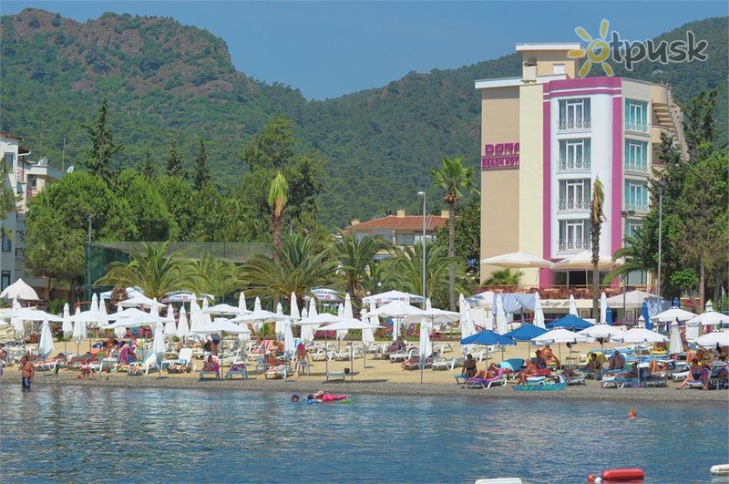 Фото отеля Dora Beach Hotel 4* Мармарис Турция пляж