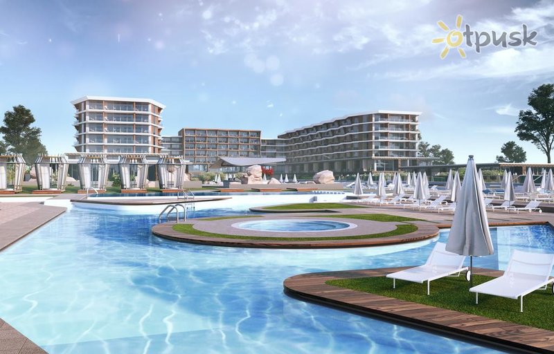 Фото отеля Wave Resort 4* Поморие Болгария экстерьер и бассейны