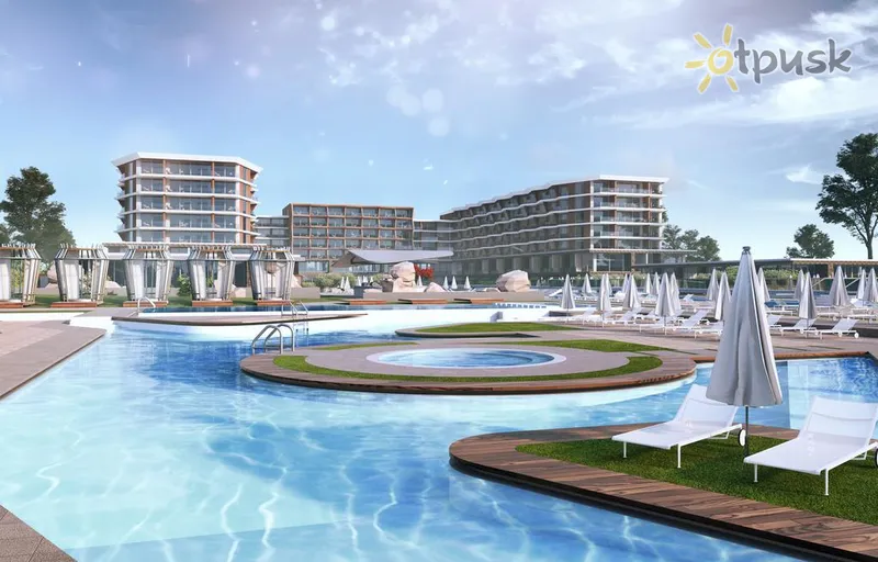 Фото отеля Wave Resort 4* Pomorie Bulgarija išorė ir baseinai