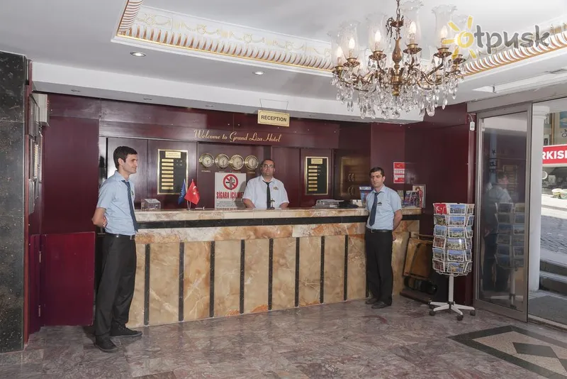Фото отеля Grand Liza Hotel 3* Стамбул Туреччина лобі та інтер'єр