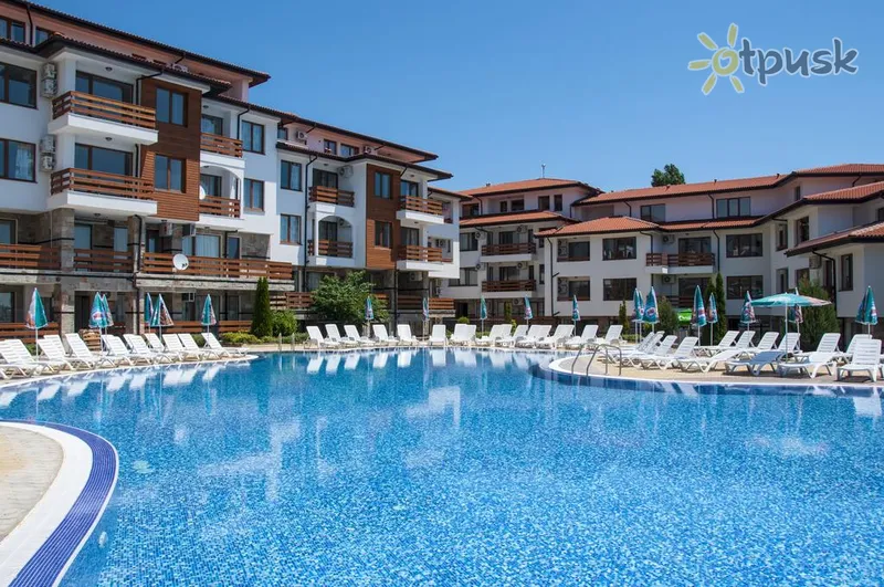 Фото отеля Gardenia Hills Hotel 3* Saulainā pludmale Bulgārija ārpuse un baseini