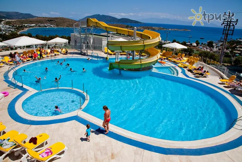 Фото отеля Sun Hill Hotel 4* Bodrumas Turkija vandens parkas, kalneliai