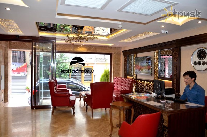 Фото отеля Sun Comfort Hotel 4* Стамбул Турция лобби и интерьер