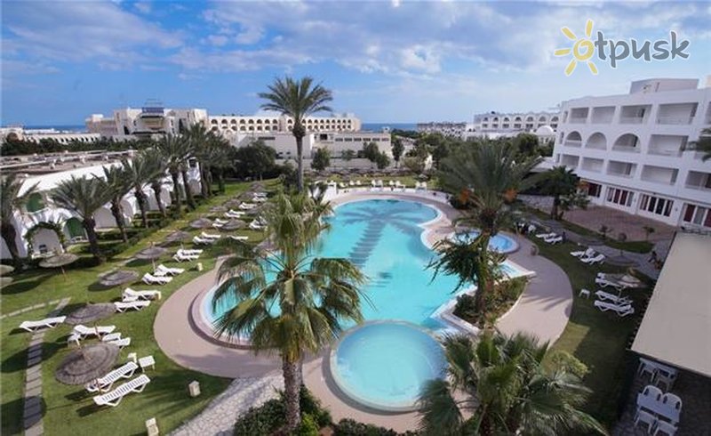 Фото отеля Aquaterra Bahia Beach 4* Хаммамет Тунис экстерьер и бассейны