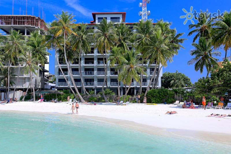 Фото отеля Kaani Grand Seaview 4* Южный Мале Атолл Мальдивы пляж