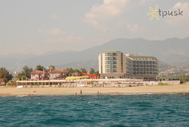 Фото отеля Hedef Beach Resort & Spa 5* Алания Турция пляж