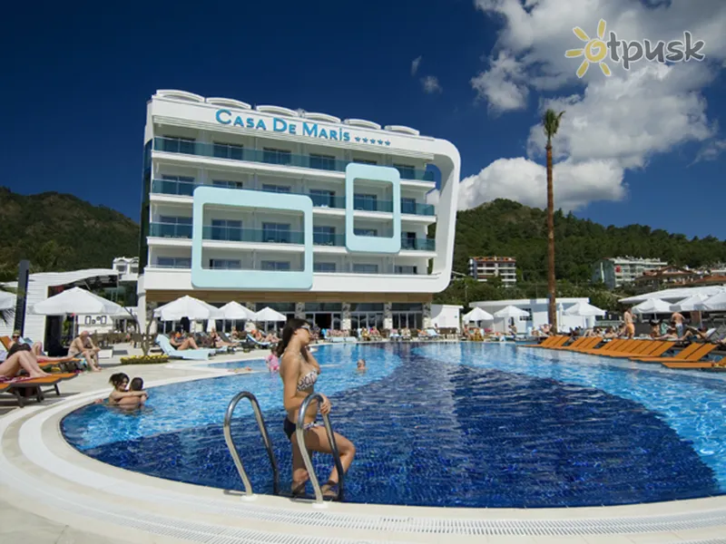 Фото отеля Casa De Maris Spa & Resort Hotel 5* Marmaris Turkija išorė ir baseinai