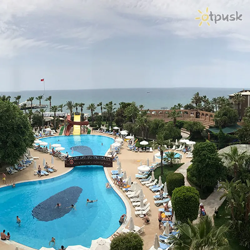 Фото отеля Palmeras Beach Hotel 5* Alanija Turkija išorė ir baseinai