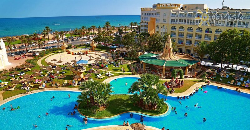 Фото отеля Lella Baya Thalasso Hotel 4* Хаммамет Тунис экстерьер и бассейны