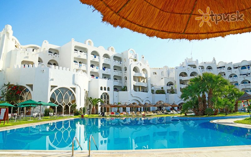 Фото отеля Lella Baya Thalasso Hotel 4* Хаммамет Тунис экстерьер и бассейны
