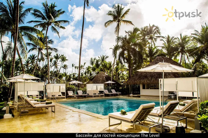 Фото отеля Melia Punta Cana Beach Resort 5* Punta Kana Dominikos Respublika išorė ir baseinai