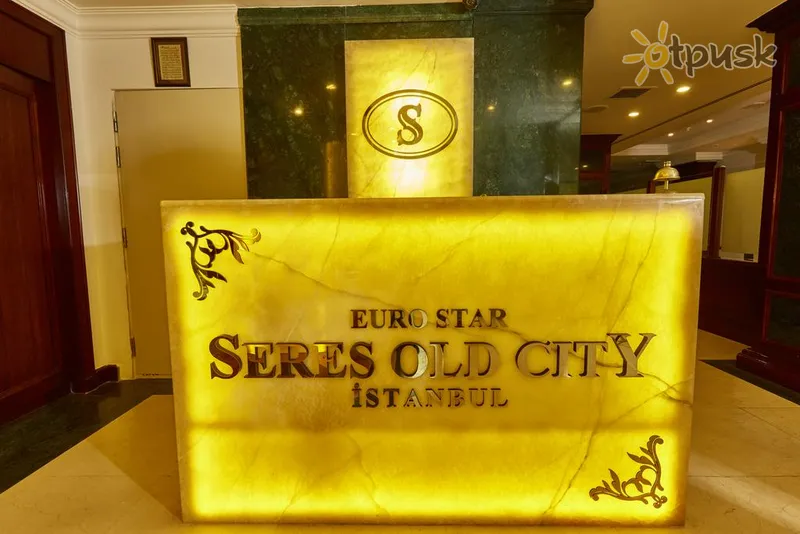 Фото отеля Seres Hotel Old City 3* Стамбул Турция лобби и интерьер