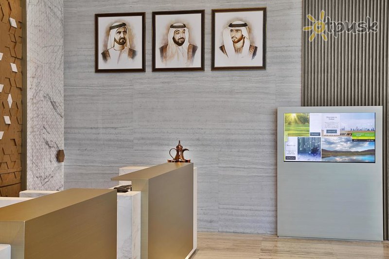 Фото отеля Courtyard by Marriott Al Barsha 4* Дубай ОАЭ лобби и интерьер