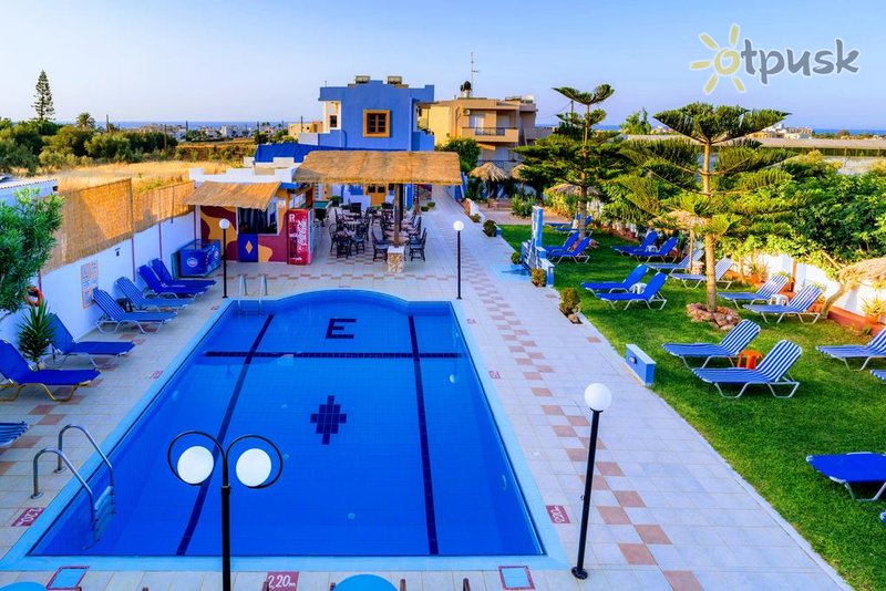 Фото отеля Eltina Apartments 2* о. Крит – Ираклион Греция экстерьер и бассейны