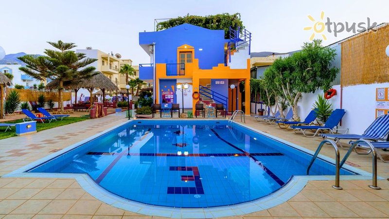 Фото отеля Eltina Apartments 2* о. Крит – Ираклион Греция экстерьер и бассейны