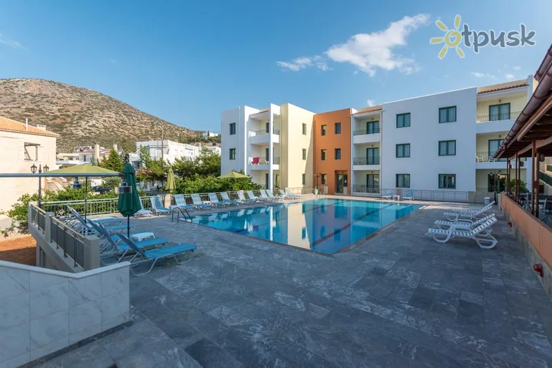 Фото отеля Mitos Apartaments 2* Kreta – Heraklionas Graikija išorė ir baseinai