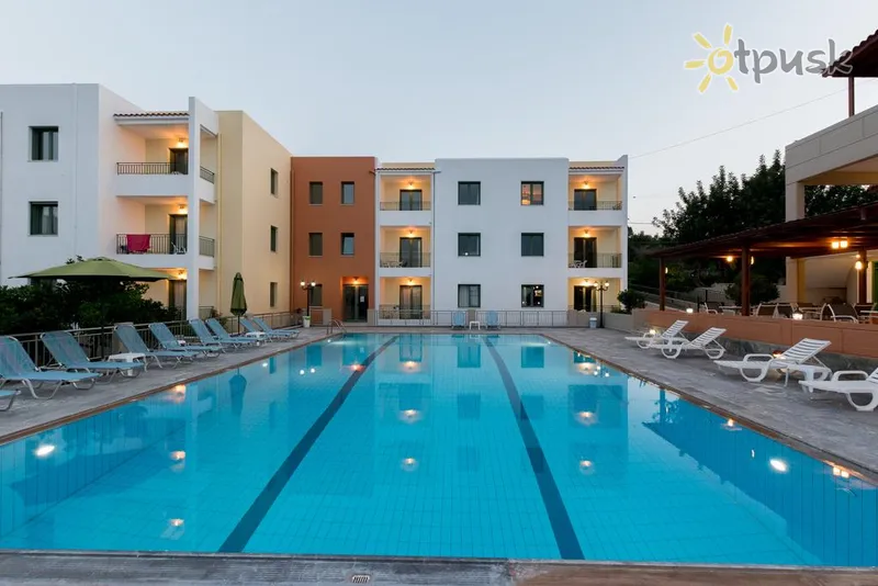 Фото отеля Mitos Apartaments 2* о. Крит – Іракліон Греція екстер'єр та басейни