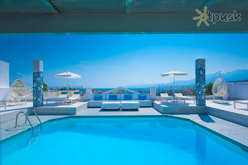 Фото отеля Senses Blue Boutique Hotel 4* о. Крит – Ираклион Греция экстерьер и бассейны