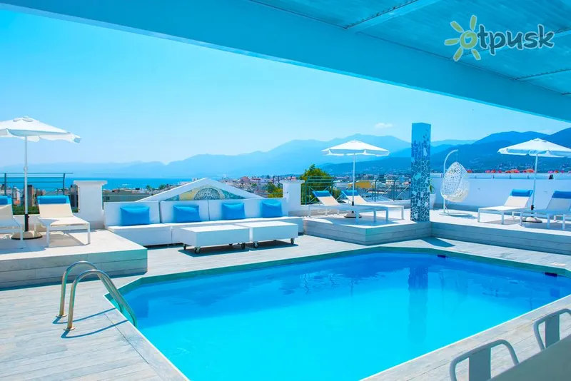 Фото отеля Senses Blue Boutique Hotel 4* о. Крит – Ираклион Греция экстерьер и бассейны