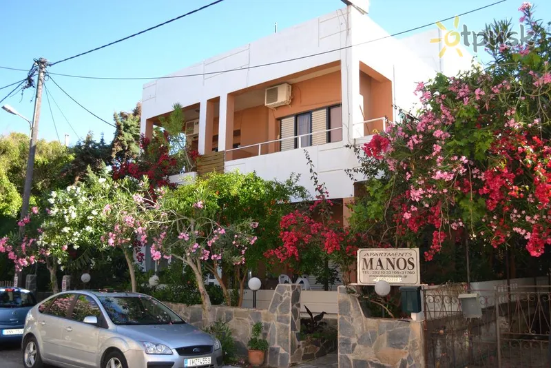 Фото отеля Manos Apartments 2* о. Крит – Ханья Греция экстерьер и бассейны