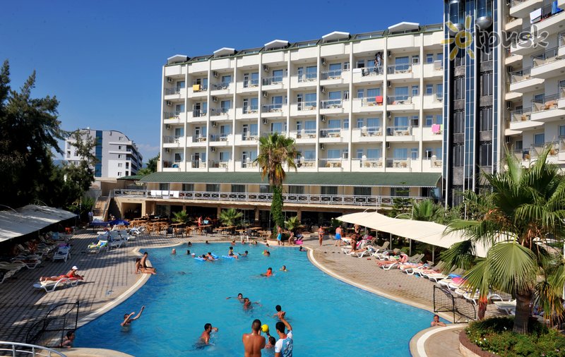 Фото отеля Asrin Beach Hotel 4* Алания Турция экстерьер и бассейны