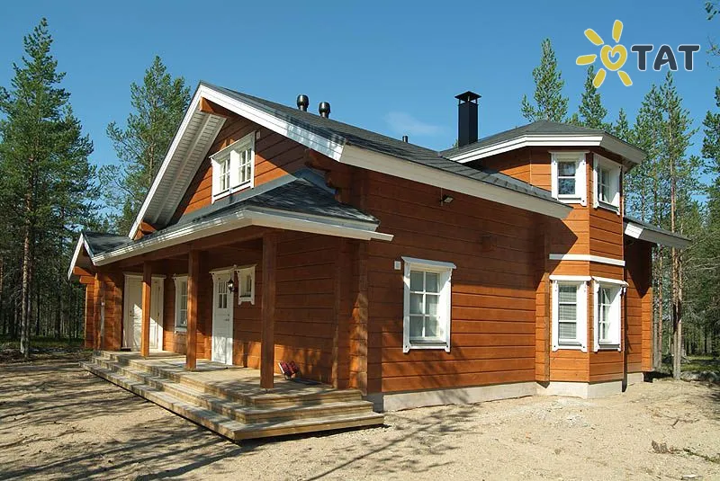 Фото отеля Katkankierros Cottage 4* Леві Фінляндія екстер'єр та басейни