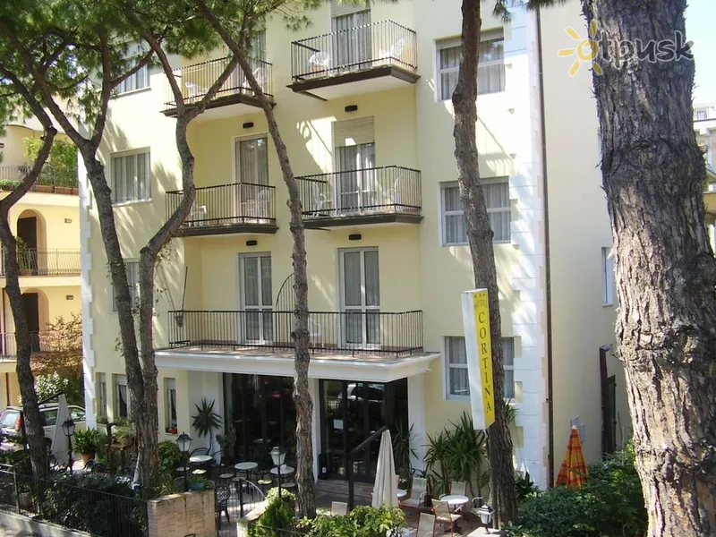 Фото отеля Cortina Hotel 3* Rimini Itālija ārpuse un baseini