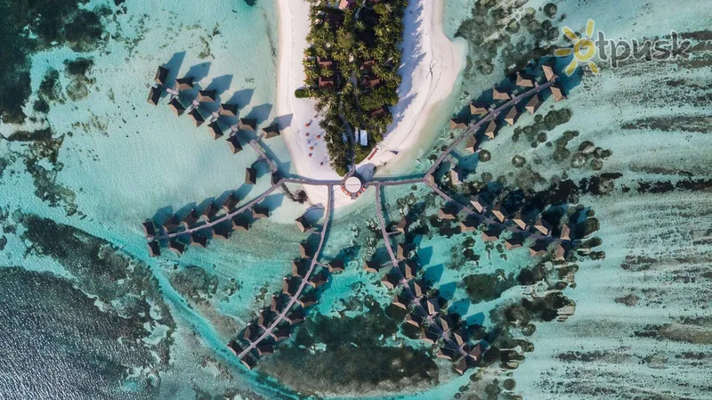 Фото отеля Club Med Kani 4* Šiaurės Malės atolas Maldyvai išorė ir baseinai