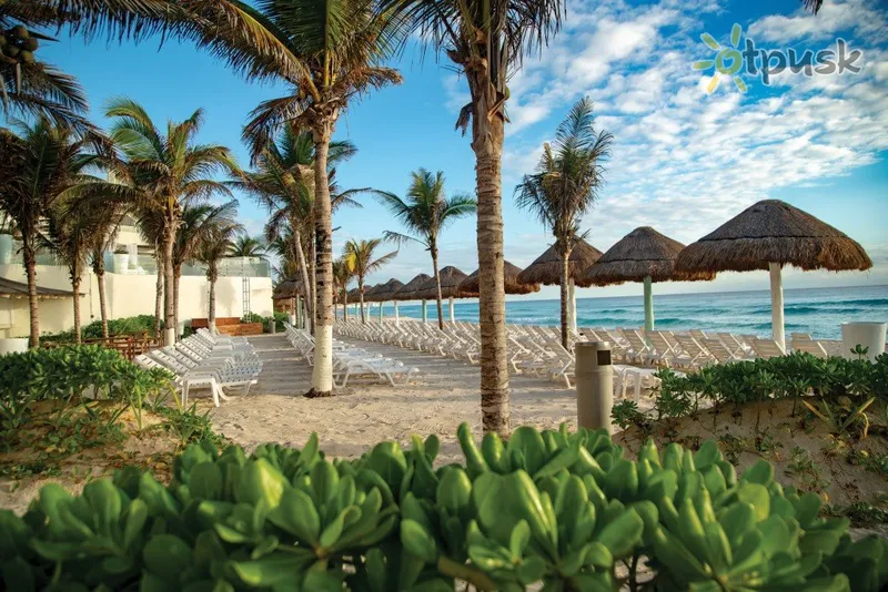 Фото отеля Now Emerald Cancun Resort & Spa 5* Канкун Мексика пляж