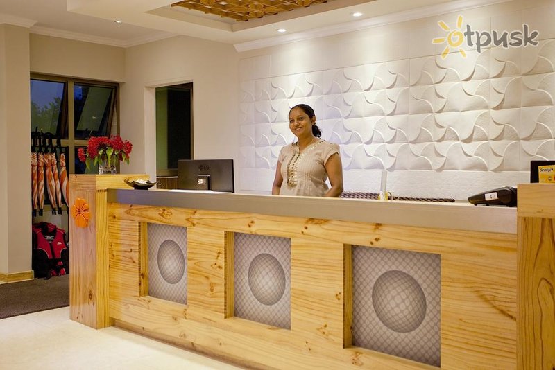 Фото отеля Kaani Beach Hotel 3* Южный Мале Атолл Мальдивы лобби и интерьер