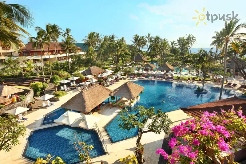 Фото отеля Nusa Dua Beach Hotel & Spa 5* Nusa Dua (Bali) Indonēzija ārpuse un baseini