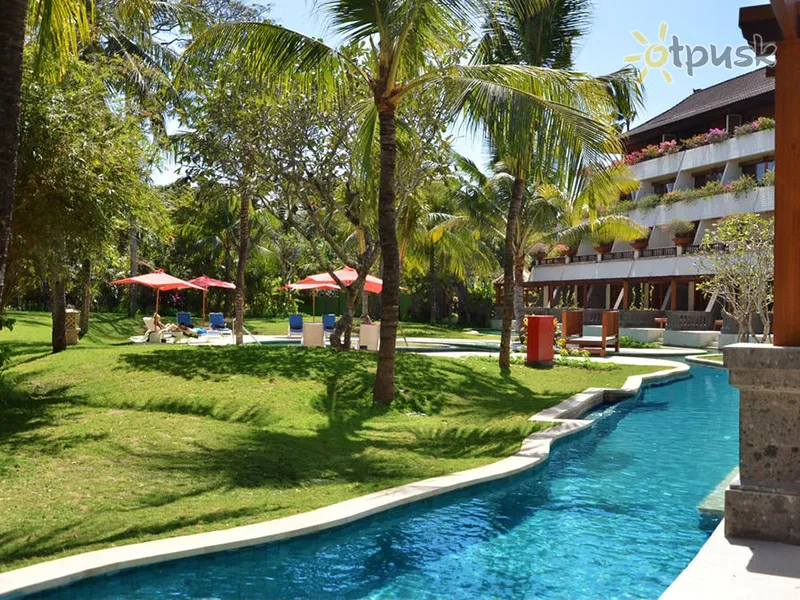 Фото отеля Nusa Dua Beach Hotel & Spa 5* Нуса Дуа (о. Бали) Индонезия экстерьер и бассейны