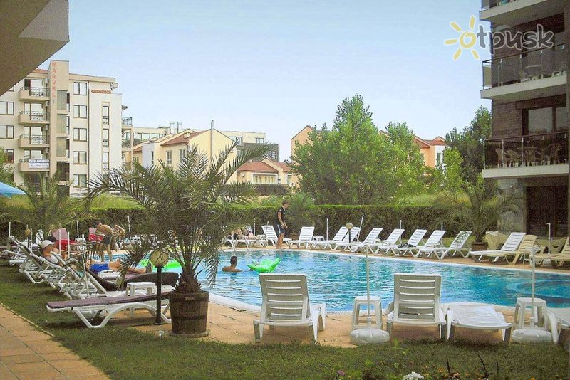 Фото отеля Magnolia Garden Apart Hotel 3* Солнечный берег Болгария экстерьер и бассейны