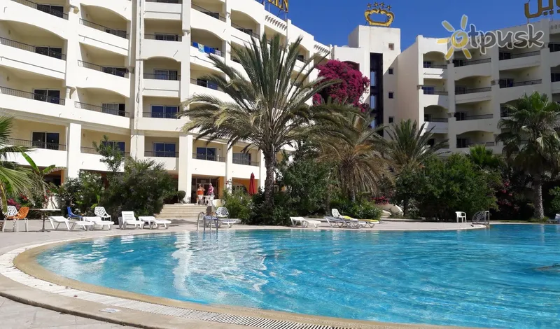 Фото отеля African Queen Hotel 4* Хаммамет Тунис экстерьер и бассейны