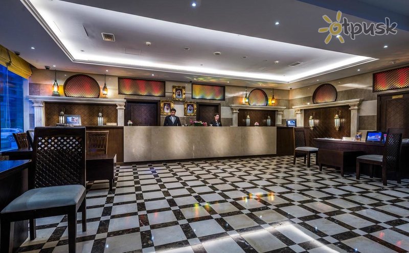 Фото отеля First Central Hotel Suites 4* Дубай ОАЭ лобби и интерьер