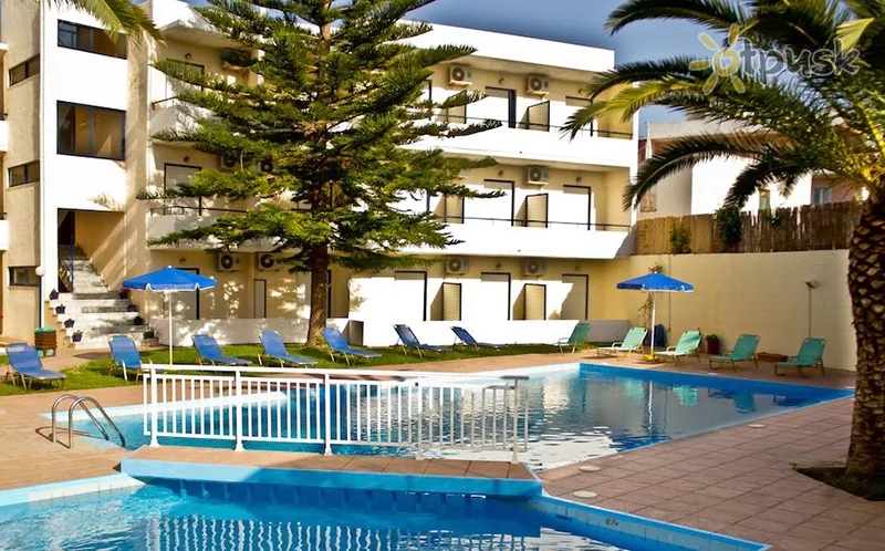 Фото отеля Cretan Sun Hotel & Apartments 3* о. Крит – Ретимно Греция экстерьер и бассейны