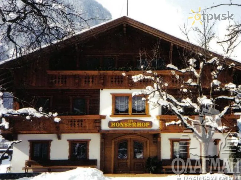 Фото отеля Honserhof Pension 2* Mayrhofenas Austrija išorė ir baseinai