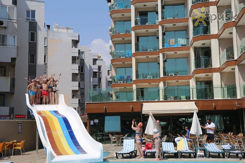 Фото отеля Grand Bayar Beach Hotel 4* Алания Турция аквапарк, горки