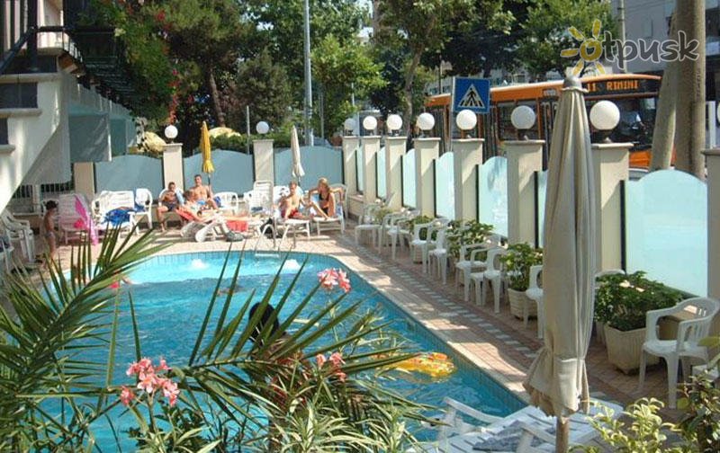 Фото отеля Artide Hotel 3* Римини Италия экстерьер и бассейны