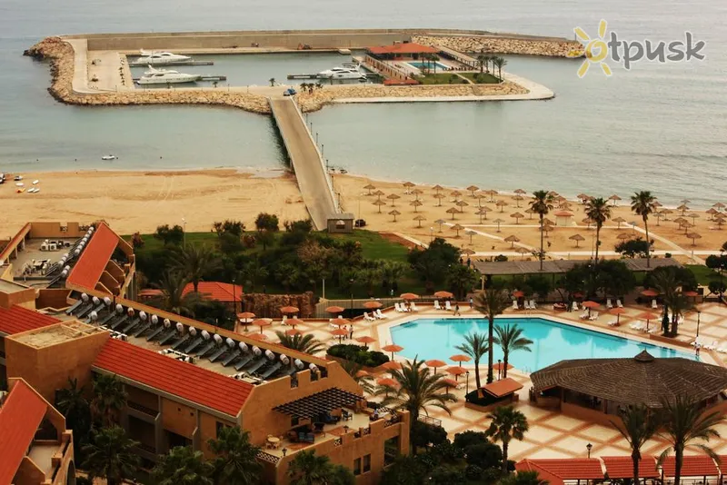 Фото отеля Jiyeh Marina Resort Hotel & Chalets 5* Beirūta Libāna ārpuse un baseini