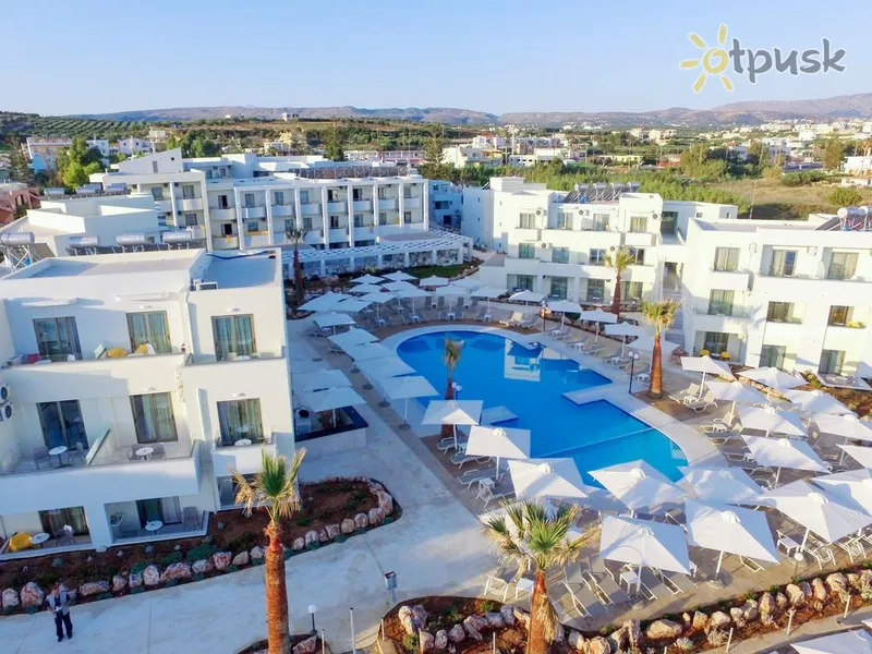 Фото отеля Harmony Rethymno Beach 4* о. Крит – Ретимно Греция экстерьер и бассейны