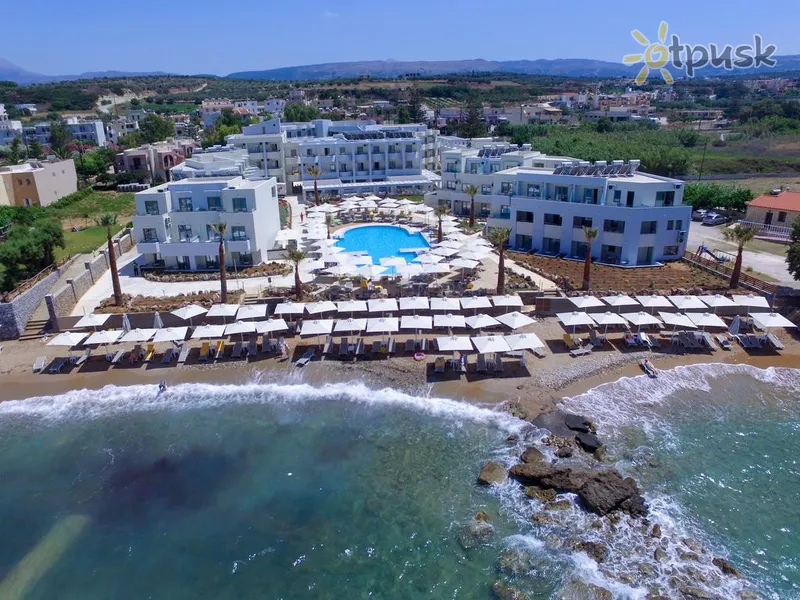 Фото отеля Harmony Rethymno Beach 4* о. Крит – Ретимно Греция пляж