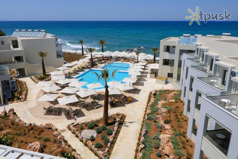 Фото отеля Harmony Rethymno Beach 4* Kreta – Retimnas Graikija išorė ir baseinai