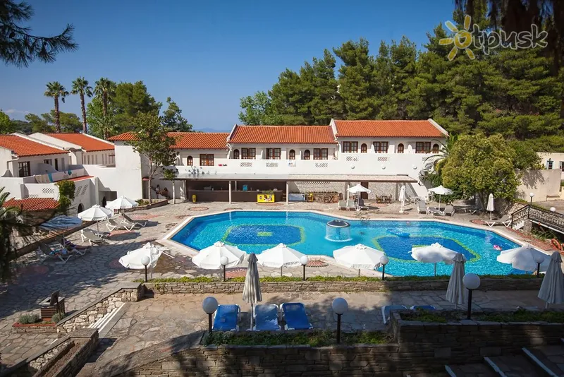 Фото отеля Macedonian Sun Hotel 3* Halkidiki — Kasandra Grieķija ārpuse un baseini