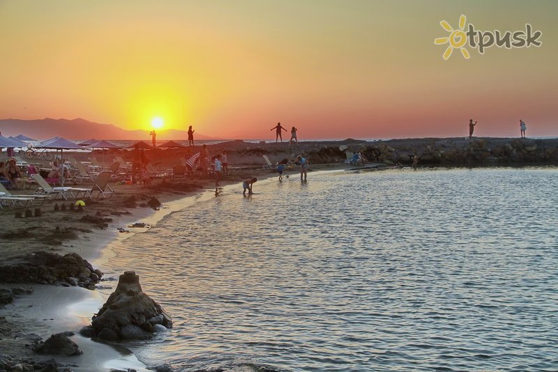 Фото отеля Kalia Beach Hotel 3* о. Крит – Ираклион Греция пляж