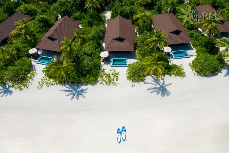 Фото отеля The Standard Huruvalhi Maldives 5* Раа Атолл Мальдивы пляж