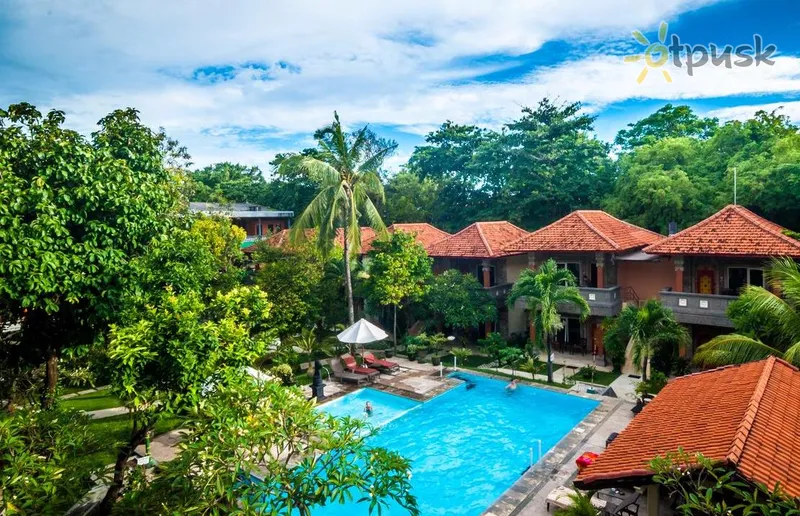 Фото отеля Melasti Kuta Bungalows & Spa 3* Kuta (Bali) Indonēzija ārpuse un baseini