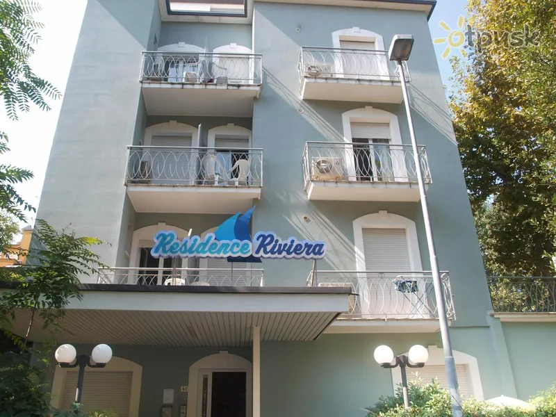 Фото отеля Riviera Residence 3* Riminis Italija išorė ir baseinai
