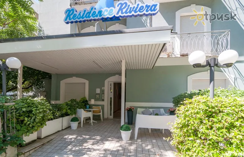 Фото отеля Riviera Residence 3* Riminis Italija išorė ir baseinai
