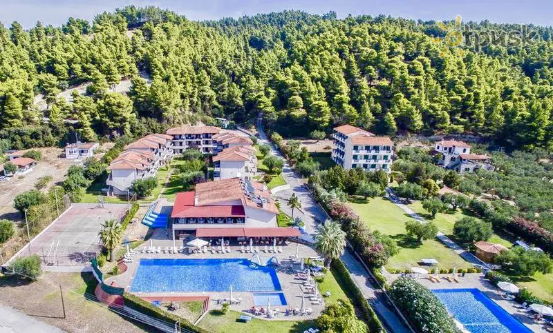 Фото отеля Bomo Bellagio Hotel 3* Халкидики – Кассандра Греция экстерьер и бассейны